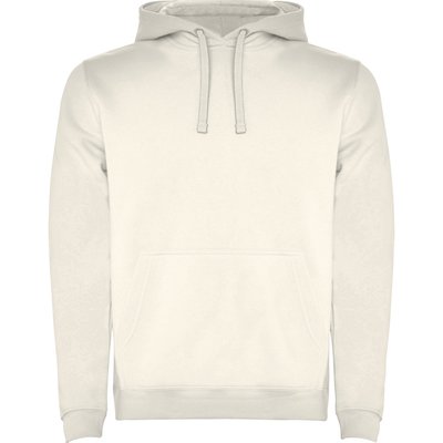 Sudadera con Capucha y Bolsillo Canguro BLANCO VINTAGE S