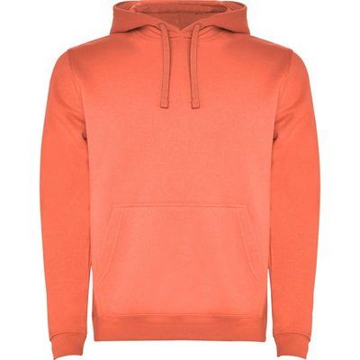Sudadera con Capucha y Bolsillo Canguro Coral L