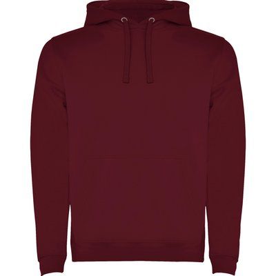 Sudadera con Capucha y Bolsillo Canguro GRANATE XS