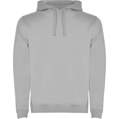 Sudadera con Capucha y Bolsillo Canguro Gris Piedra Xs