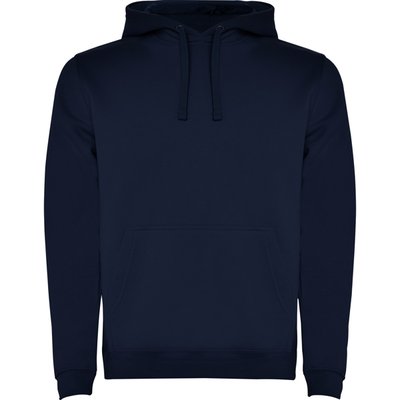 Sudadera con Capucha y Bolsillo Canguro Marino M