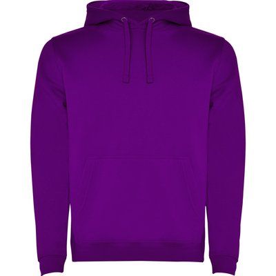 Sudadera con Capucha y Bolsillo Canguro Púrpura XS