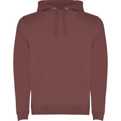 Sudadera con Capucha y Bolsillo Canguro ROJO PÁLIDO M