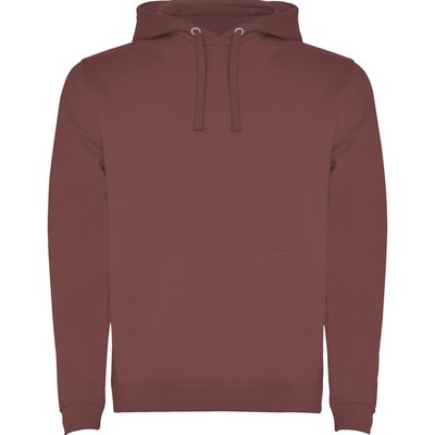 Sudadera con Capucha y Bolsillo Canguro ROJO PÁLIDO XL