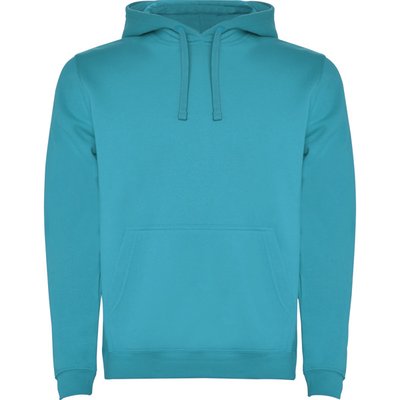 Sudadera con Capucha y Bolsillo Canguro Turquesa 7/8