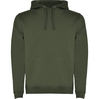 Sudadera con Capucha y Bolsillo Canguro VERDE AVENTURA L
