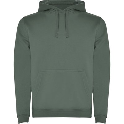 Sudadera con Capucha y Bolsillo Canguro Verde Laurel 7/8