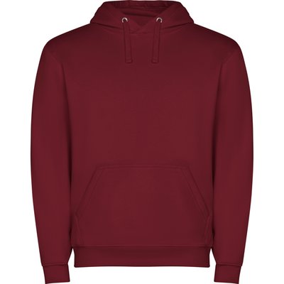 Sudadera capucha con bolsillo GRANATE 3XL
