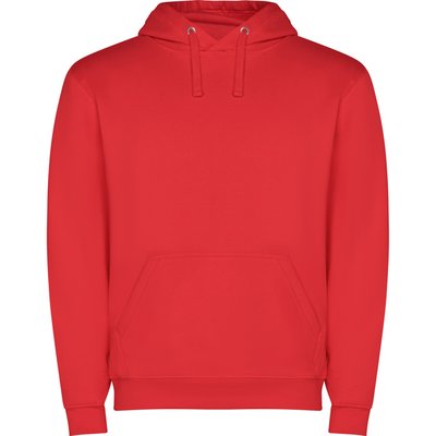 Sudadera capucha con bolsillo Rojo 3XL