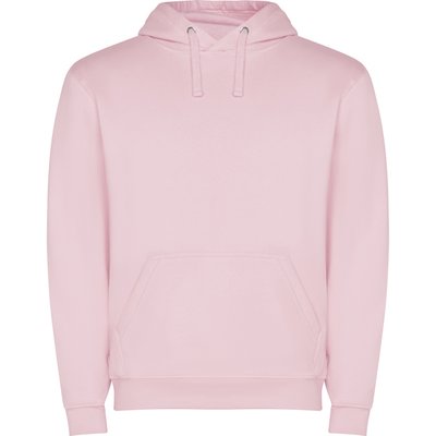 Sudadera capucha con bolsillo Rosa Claro XL