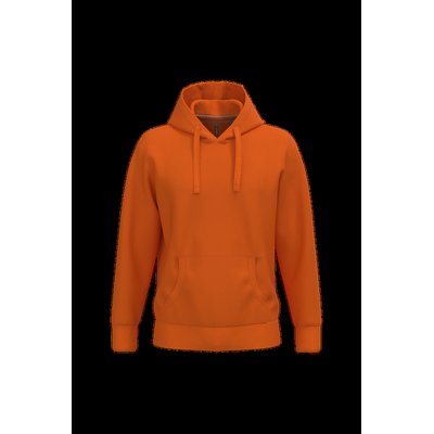 Sudadera con capucha en colores Orange Xs