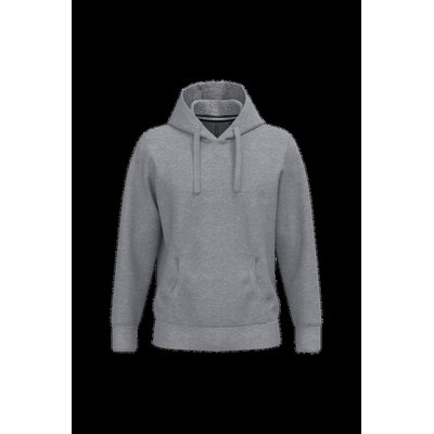 Sudadera con capucha en colores Oxford Grey Xl