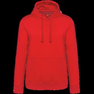 Sudadera con capucha en colores Red XL