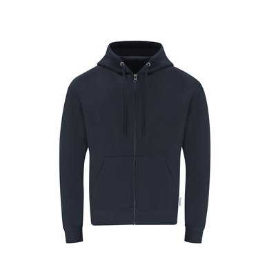 Sudadera Capucha Cremallera adulto de Algodón Orgánico Mros M