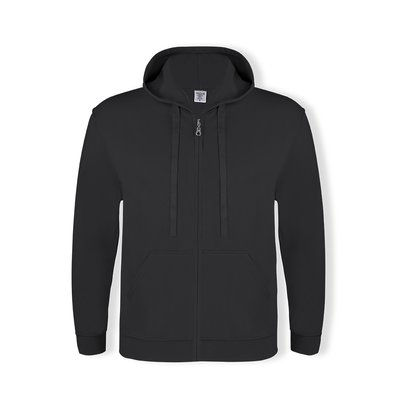 Sudadera Capucha y Cremallera Neg Xxl