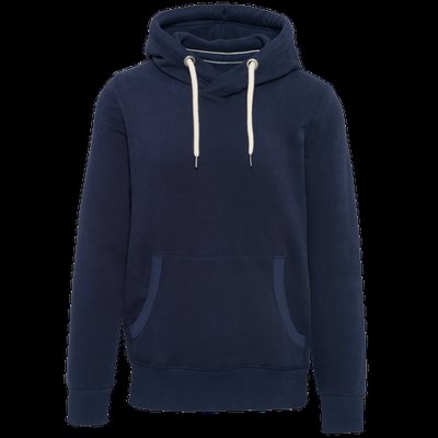 Sudadera con capucha diseño vintage Vintage Navy L