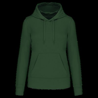 Sudadera capucha eco mujer Forest Green XL