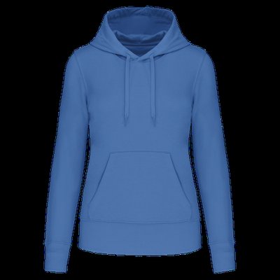 Sudadera capucha eco mujer Light Royal Blue XS