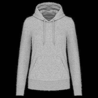 Sudadera capucha eco mujer Oxford Grey L