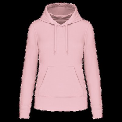 Sudadera capucha eco mujer Pale Pink S