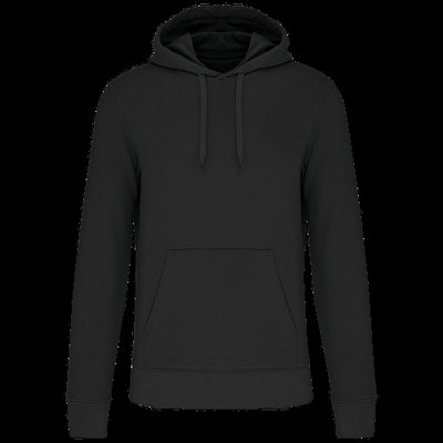 Sudadera capucha ecorresponsable Black S