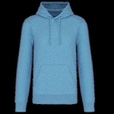 Sudadera capucha ecorresponsable Cloudy blue heather 4XL