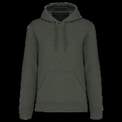 Sudadera capucha ecorresponsable Green Marble Heather 4Xl
