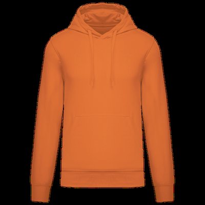Sudadera capucha ecorresponsable Light Orange M