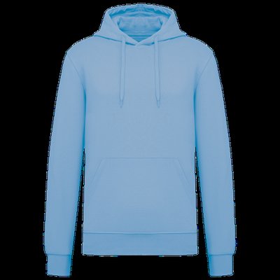 Sudadera capucha ecorresponsable Sky Blue L
