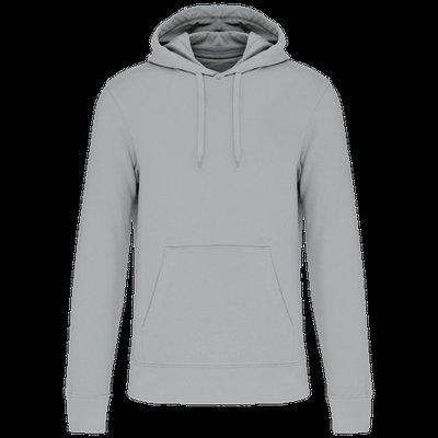 Sudadera capucha ecorresponsable Snow Grey S