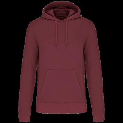 Sudadera capucha ecorresponsable Wine 3Xl