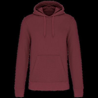 Sudadera capucha ecorresponsable Wine M