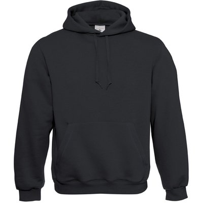Sudadera con capucha forrada Black Xl