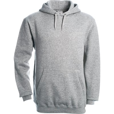Sudadera con capucha forrada Heather Grey XXL