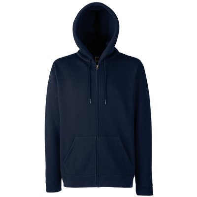 Sudadera capucha hombre con cremallera Deep Navy XL