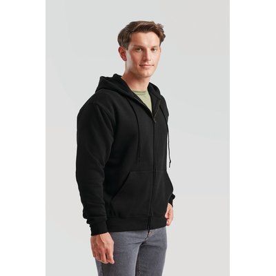 Sudadera capucha hombre con cremallera