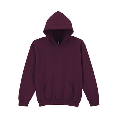 Sudadera capucha niños antibolitas Maroon Xl