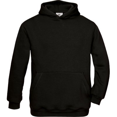 Sudadera capucha para niños Black 9/11 ans