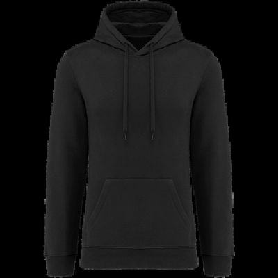 Sudadera con capucha unisex Black Xs