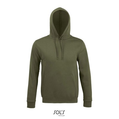 Sudadera Capucha Unisex Bolsillo Canguro Army XL