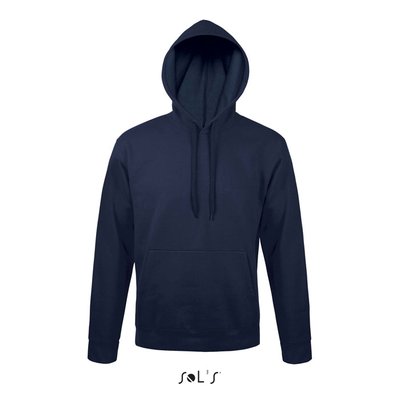 Sudadera Capucha Unisex Bolsillo Canguro French Marino S