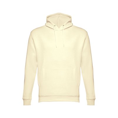 Sudadera Capucha Unisex Bolsillo Marsupial Amarillo pastel M