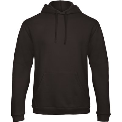 Sudadera capucha unisex Felpa interior Black XL