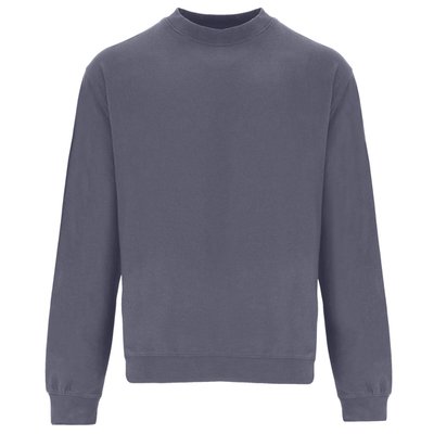 Sudadera Clásica de Algodón Plomo 3Xl