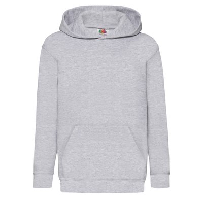 Sudadera clásica capucha niños Heather Grey 7/8 ans