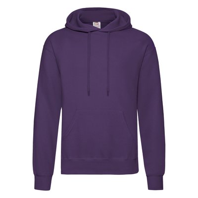 Sudadera clásica con capucha Purple M