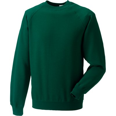 Sudadera Clásica cuello redondo Bottle Green S
