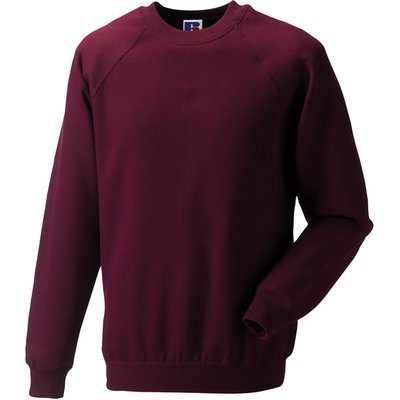 Sudadera Clásica cuello redondo Burgundy M