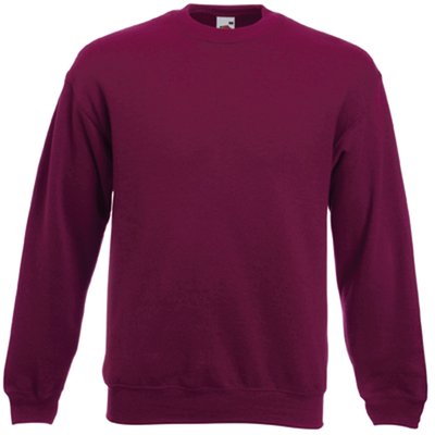 Sudadera Clasica Unisex Burgundy L