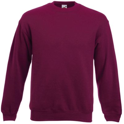 Sudadera Clasica Unisex Burgundy Xxl